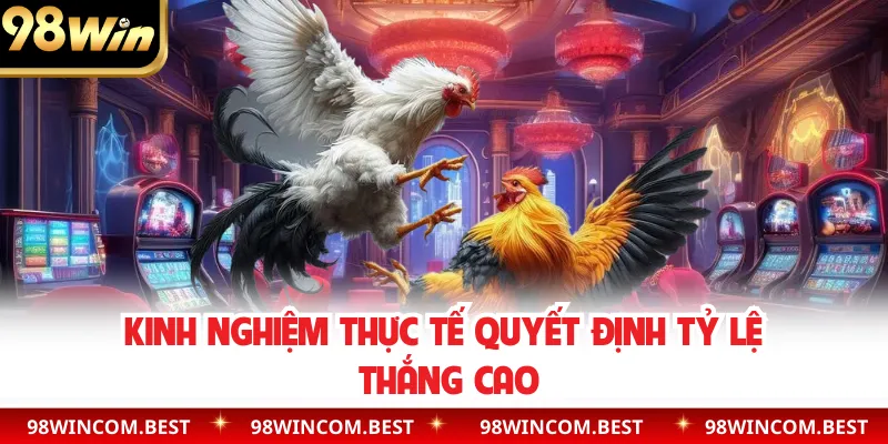 Kinh nghiệm thực tế quyết định tỷ lệ thắng cao