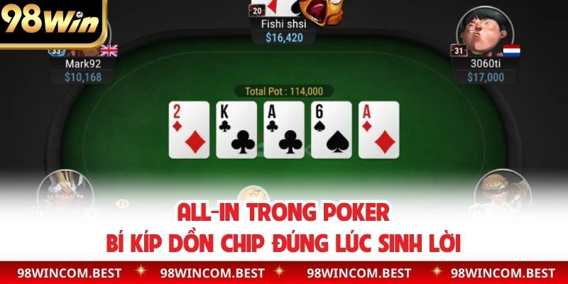 All in trong poker